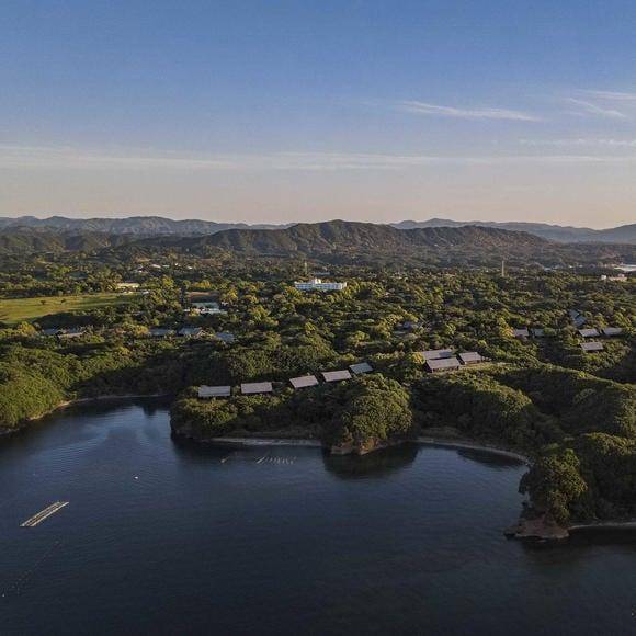 Amanemu, Japan - Resort, drone shot